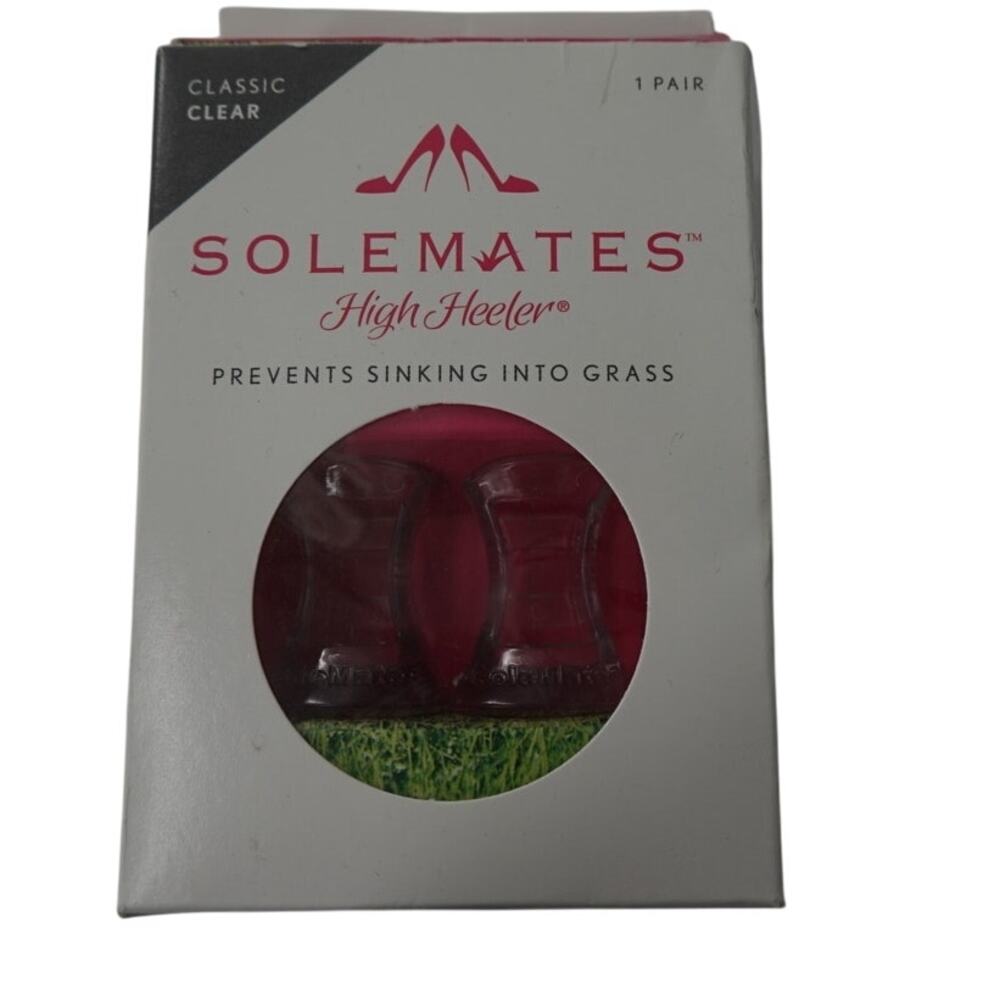 Solemates- Prevents Heels from Sinking into Grass